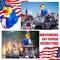 1 Pc 4 ft Patriotic Inflatable 4th of July Large Giant Duck (Suit Style)